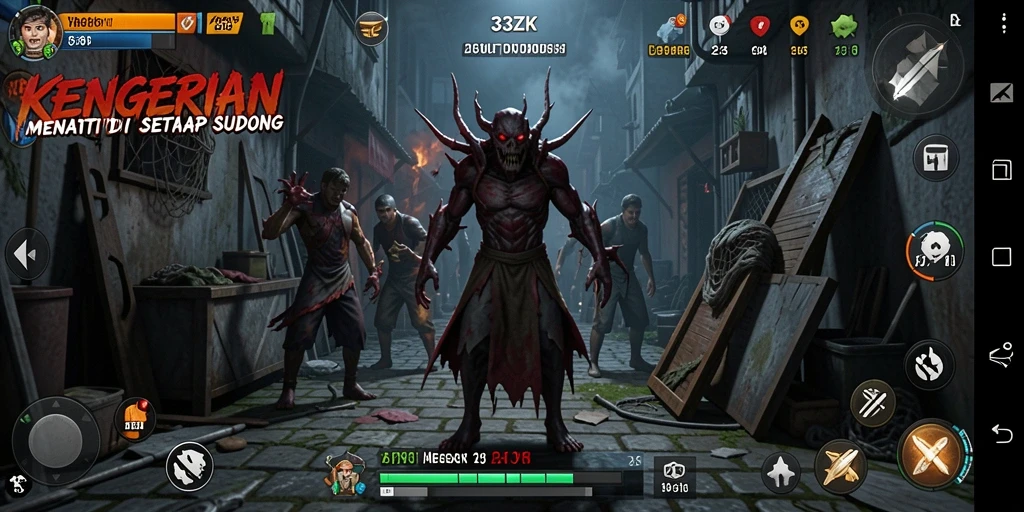 Gameplay mencekam dari 33ZK yang penuh ketegangan.