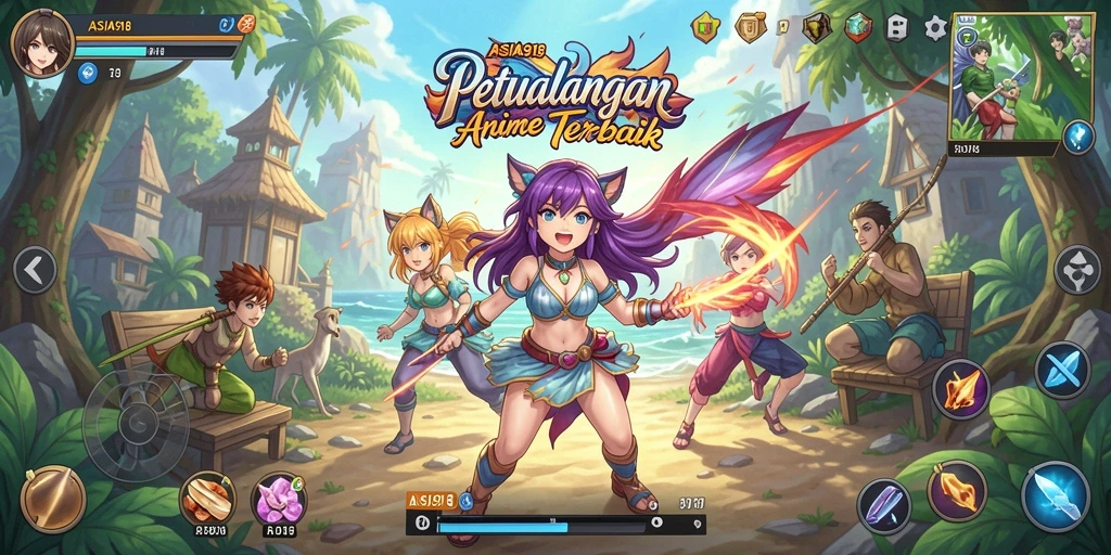 Tampilan gameplay menarik dari ASIA918 yang memukau.