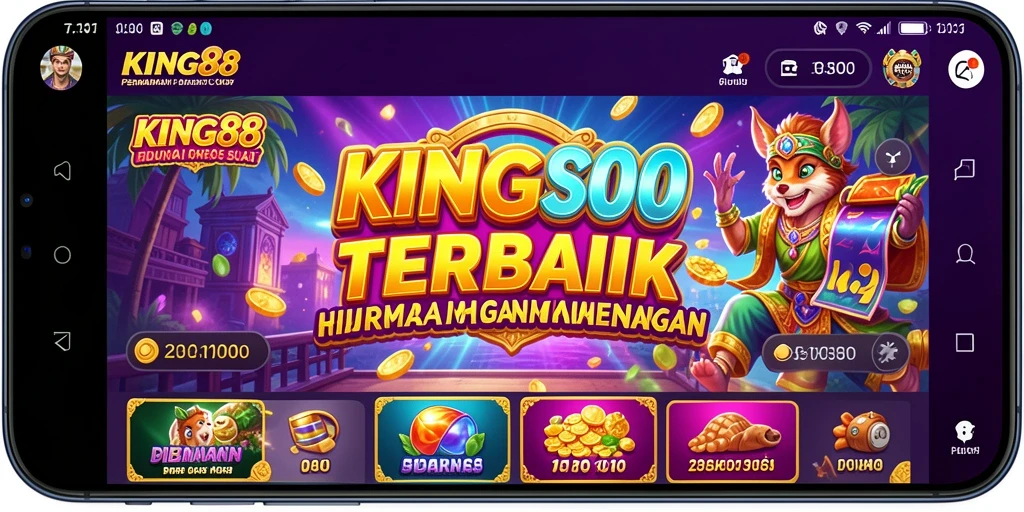 Gameplay KING88 menampilkan mesin slot yang menarik dan peluang menang besar.