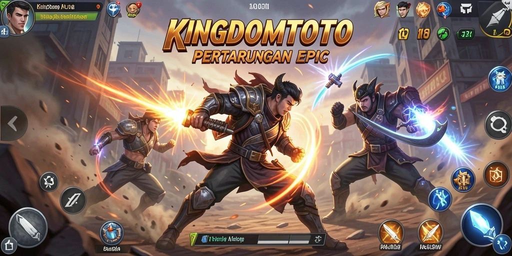 Gameplay menegangkan dengan berbagai karakter dalam KINGDOMTOTO.