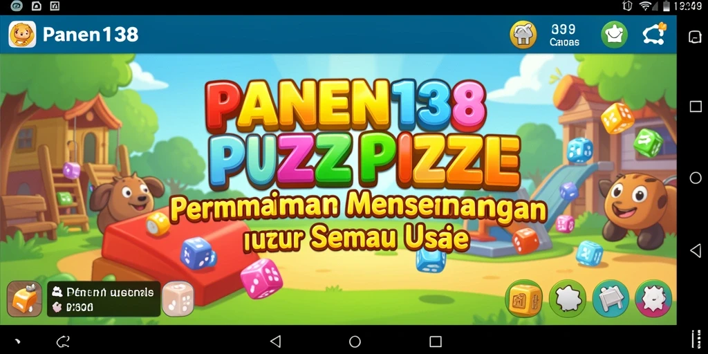 Tampilan gameplay seru dan menantang dari PANEN138.