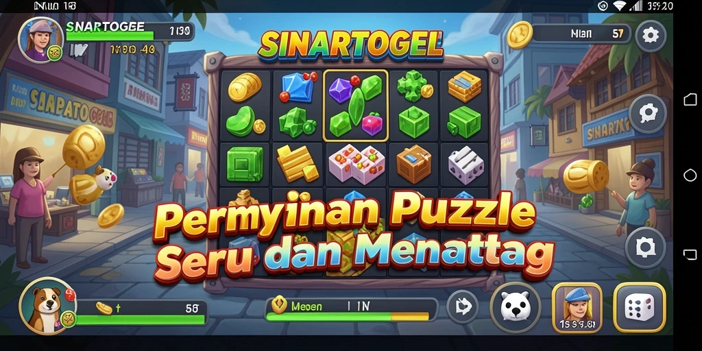 Tampilan gameplay SINARTOGEL yang menantang dan interaktif.